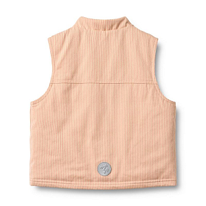 Жилет Wheat, полоски цвета сомо